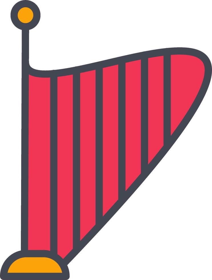 Harp Vector Icon