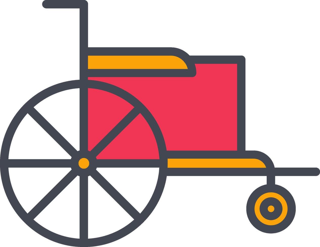 Wheelchair Vector Icon