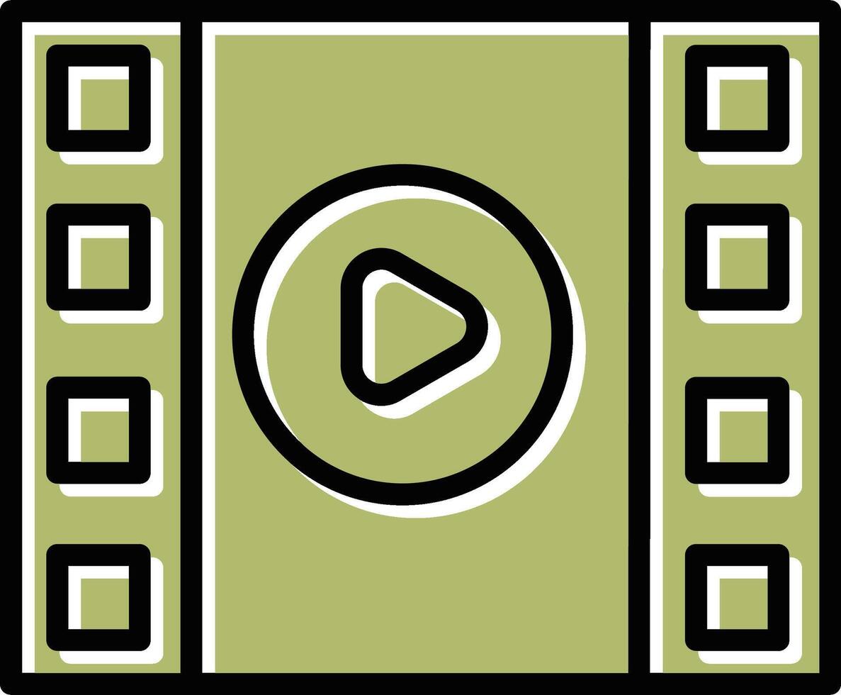 Video Play Vector Icon