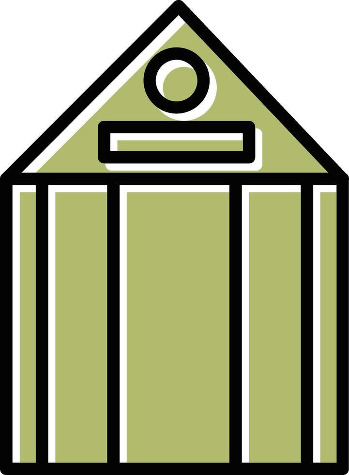 Museum Building II Vector Icon