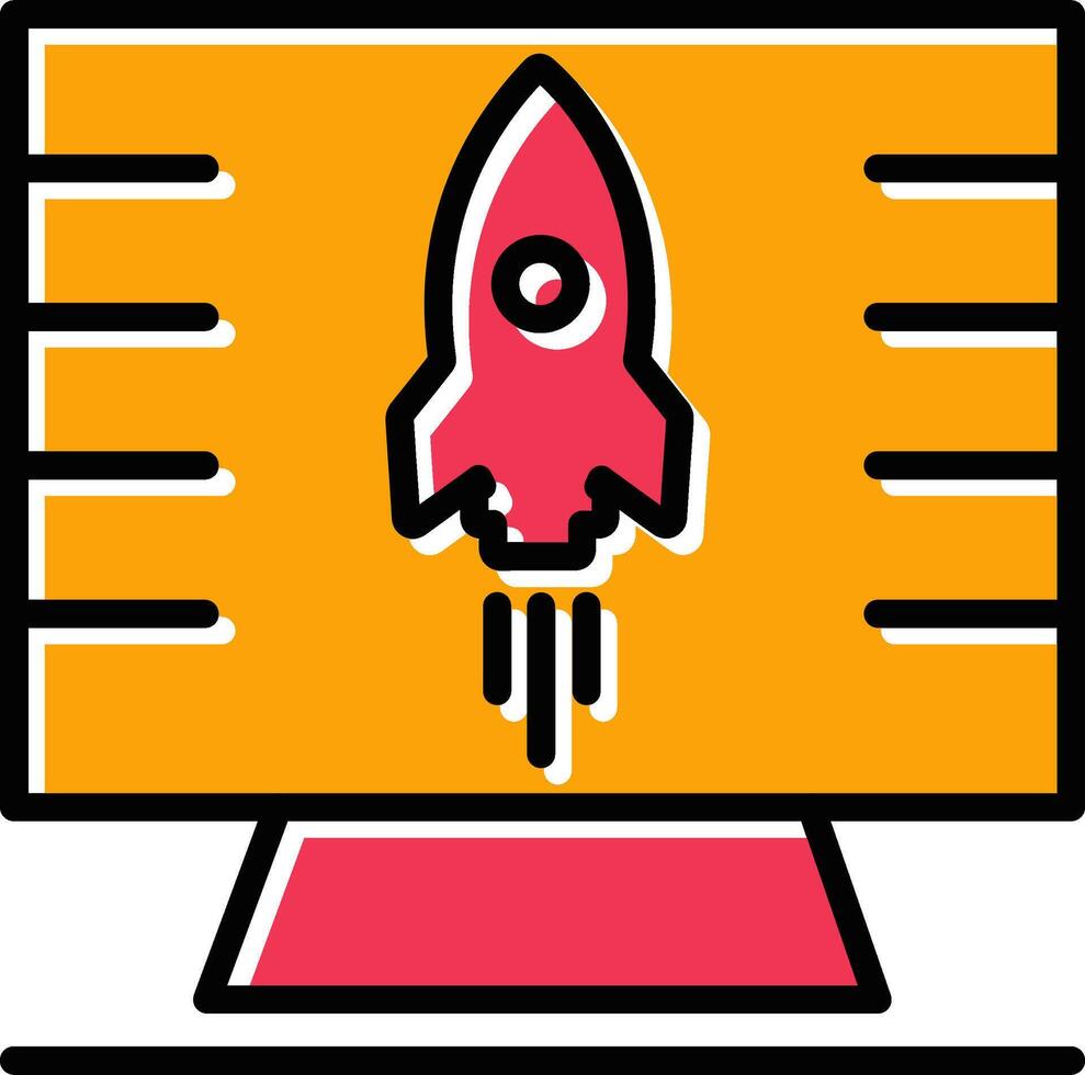 Rocket Vector Icon