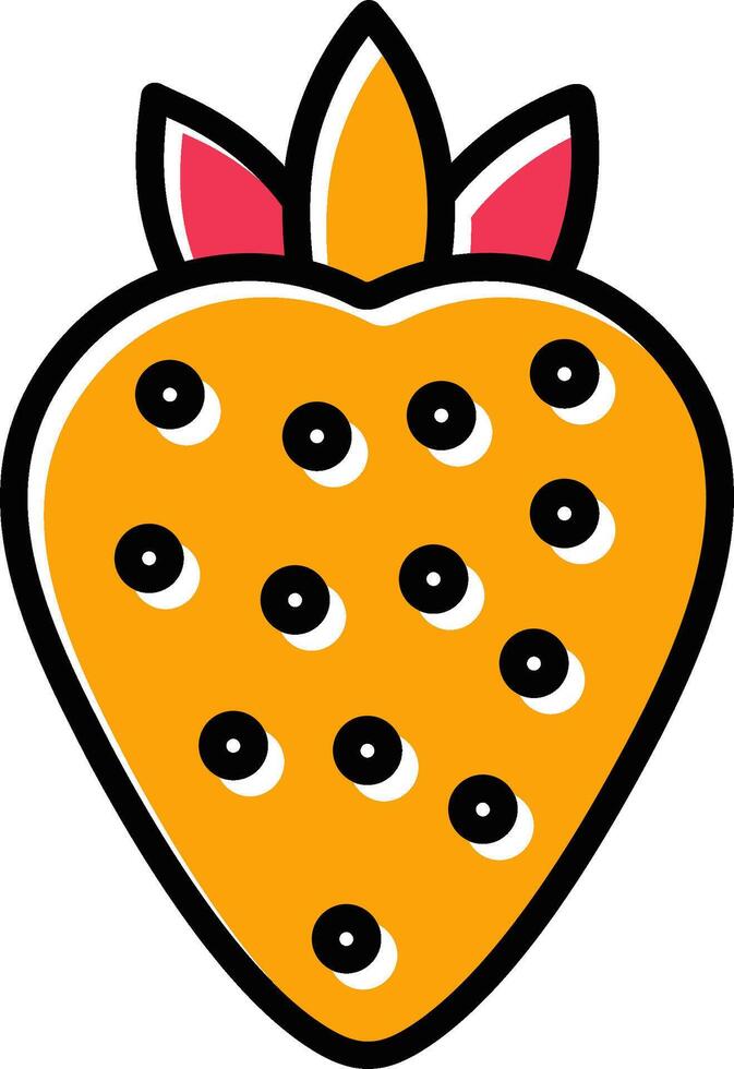 Strawberry Vector Icon