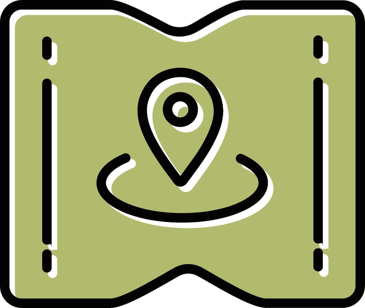 Map and Location Vector Icon