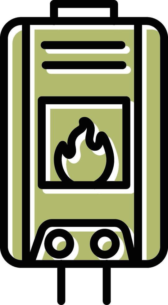 Water Heater Vector Icon