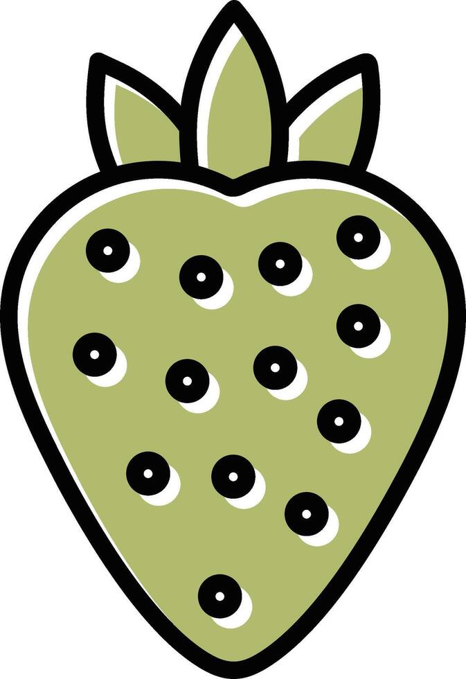 Strawberry Vector Icon