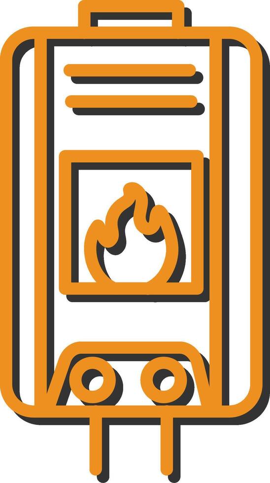 Water Heater Vector Icon