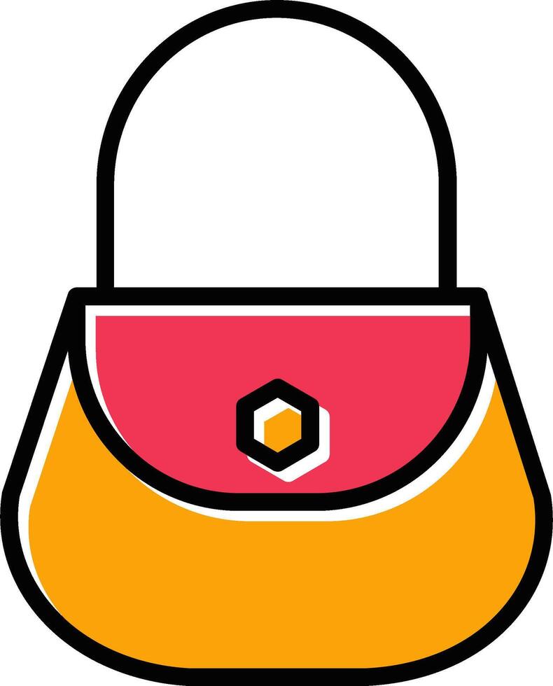 Ladies Bag Vector Icon