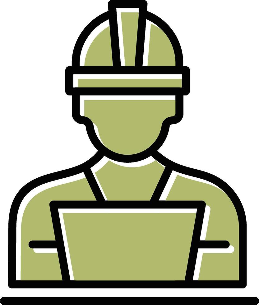 Industry Worker II Vector Icon