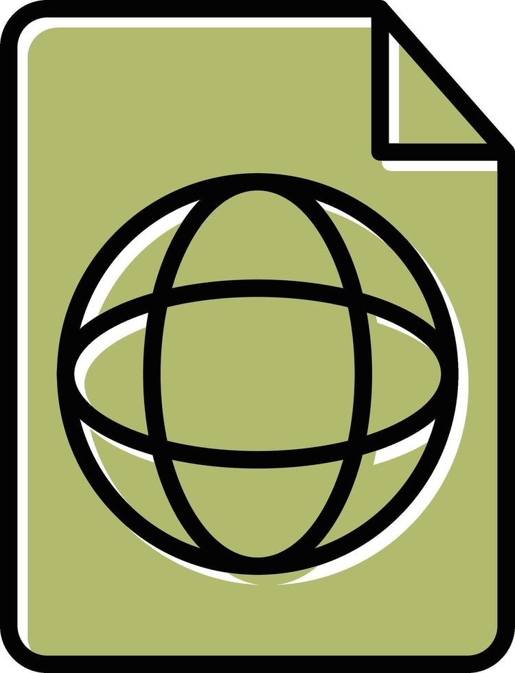 Global Profile Vector Icon