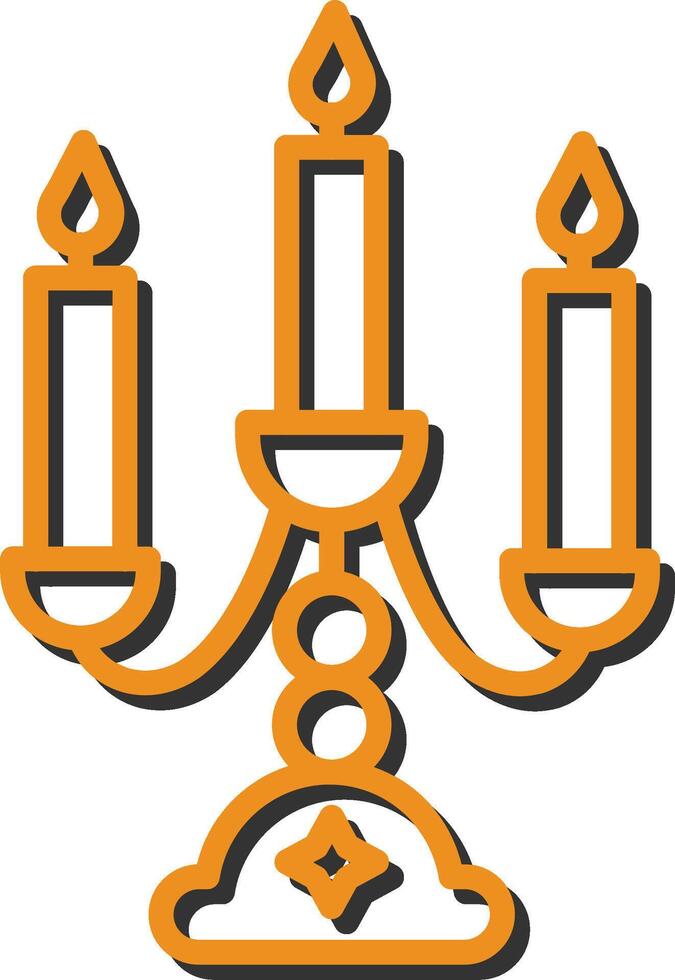 Candlestick Vector Icon