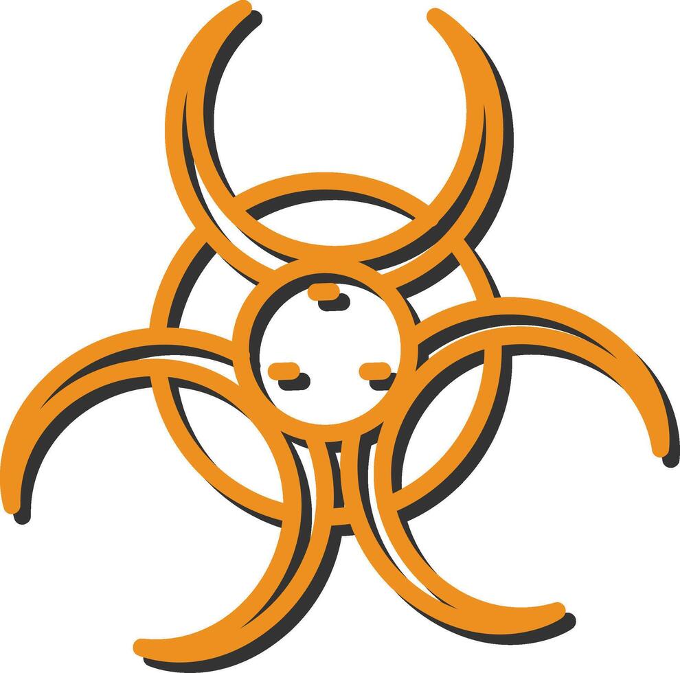 Biohazard Vector Icon