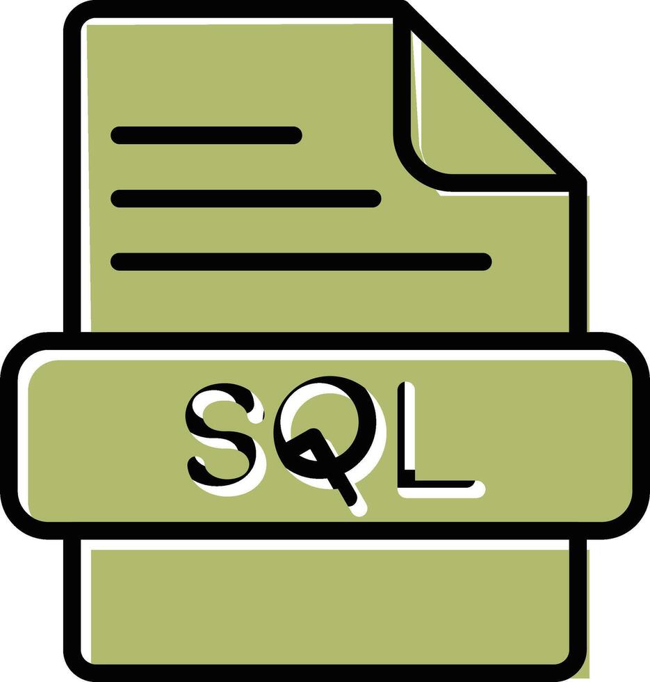SQL Vector Icon 41788066 Vector Art at Vecteezy
