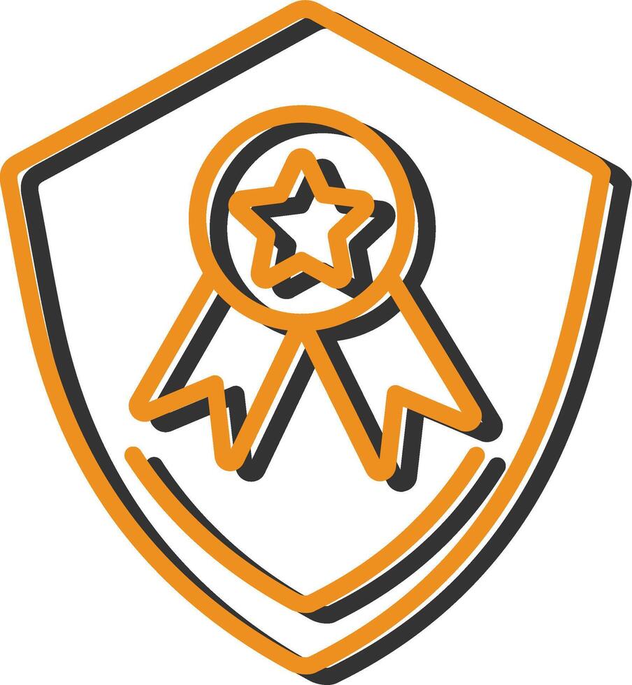 Medal Protection Vector Icon