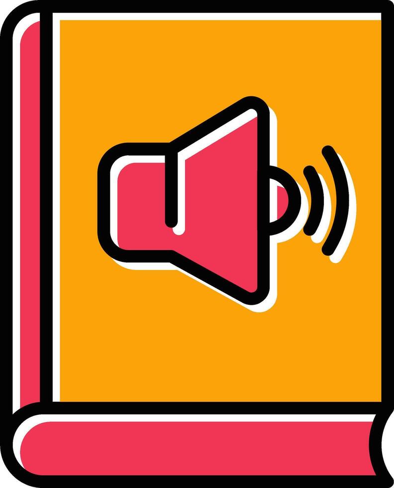 Audio Book Vector Icon