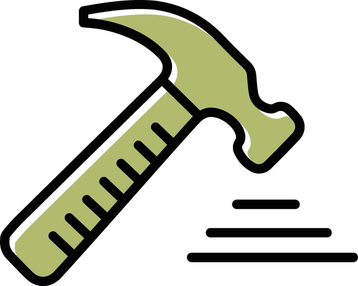 Hammer Tool Vector Icon