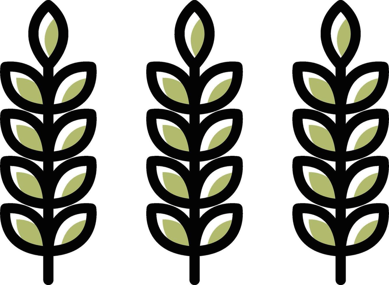 Wheat Vector Icon