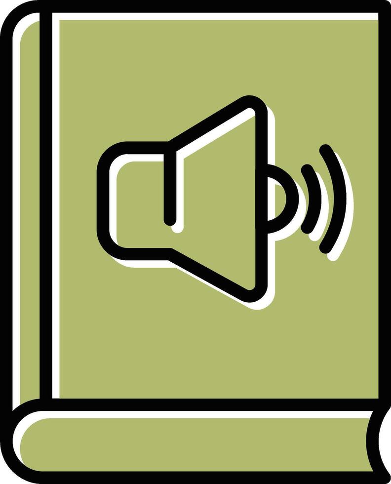 Audio Book Vector Icon