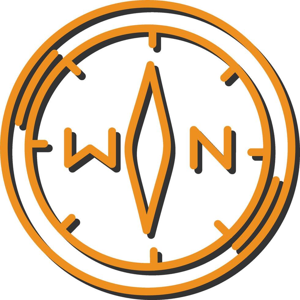 Compass III Vector Icon