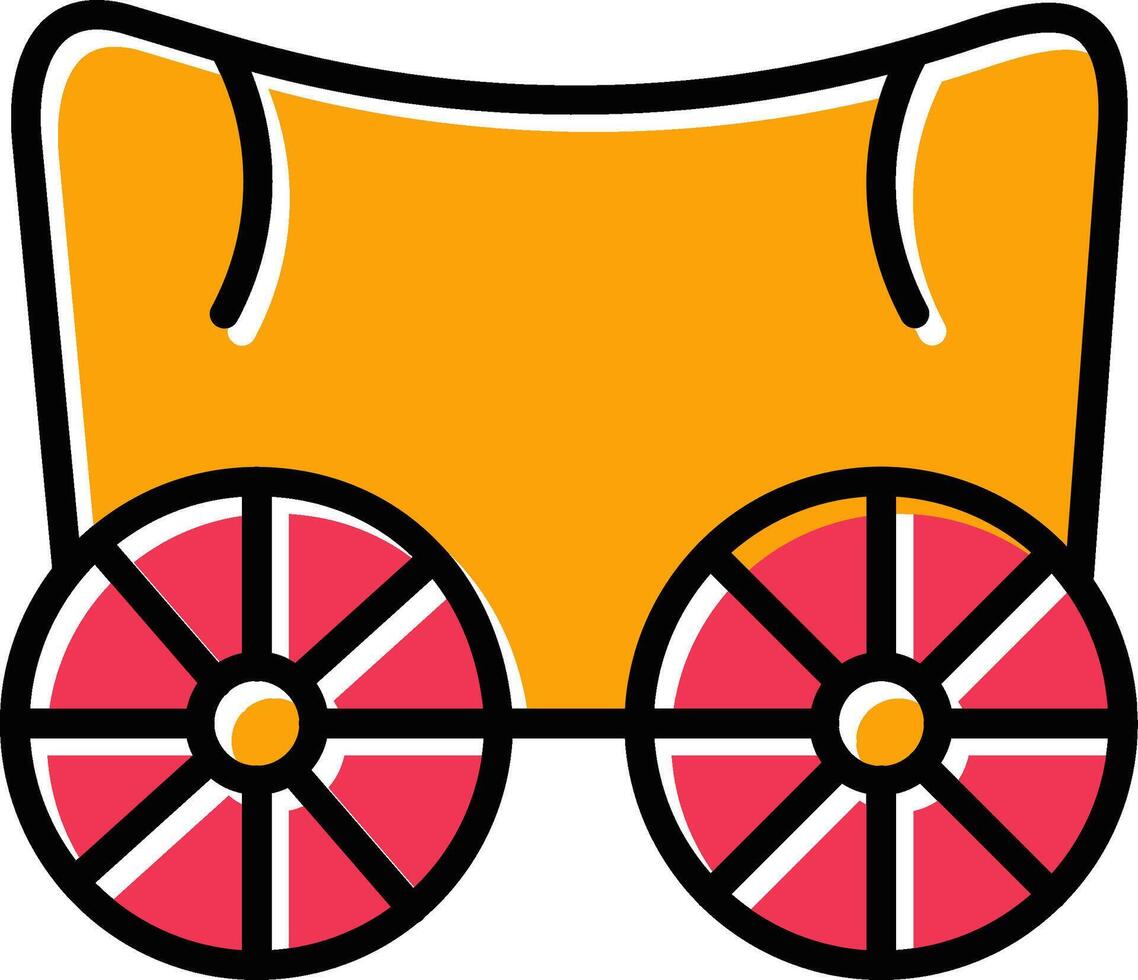 Wagon Vector Icon