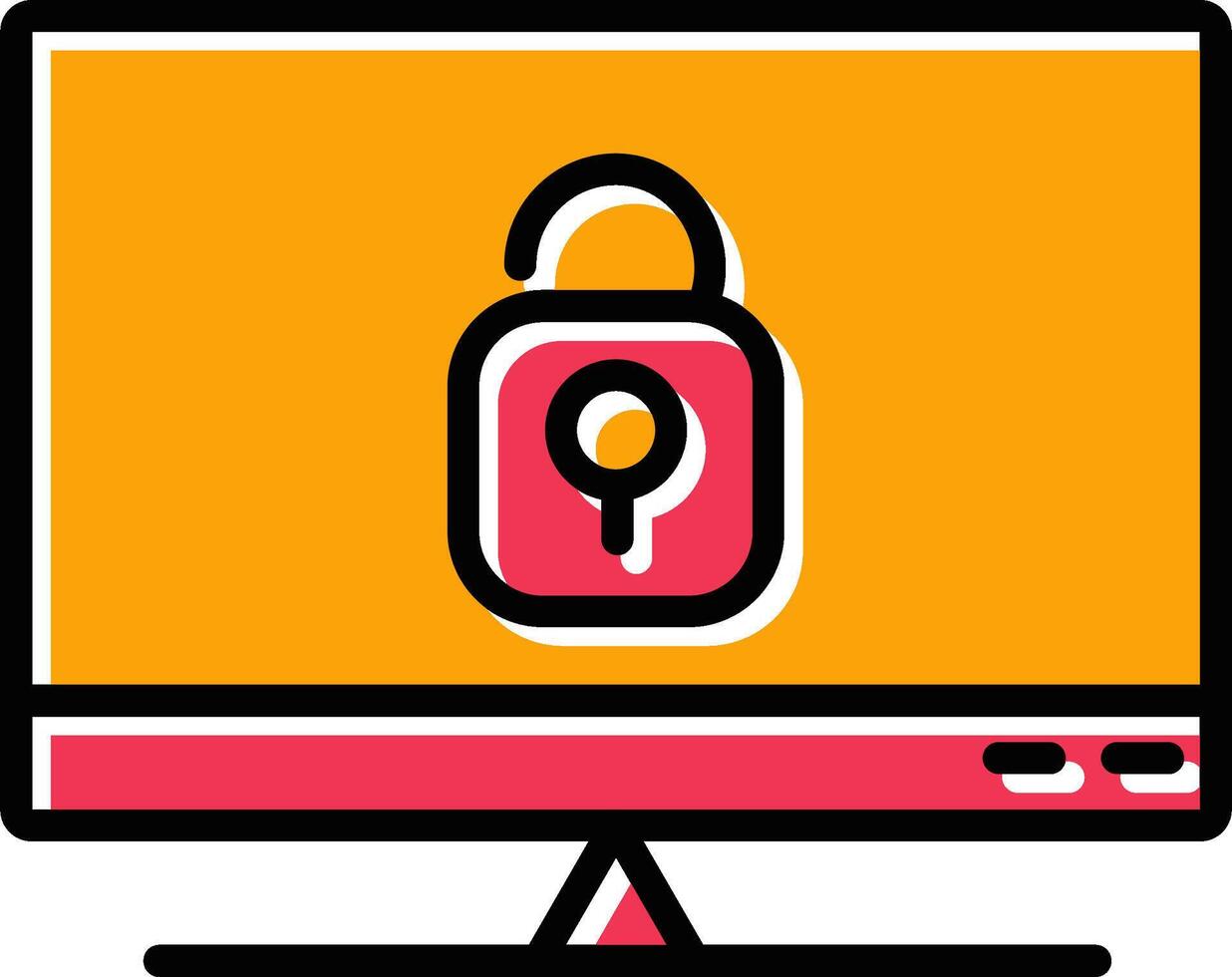 Closed Access Vector Icon