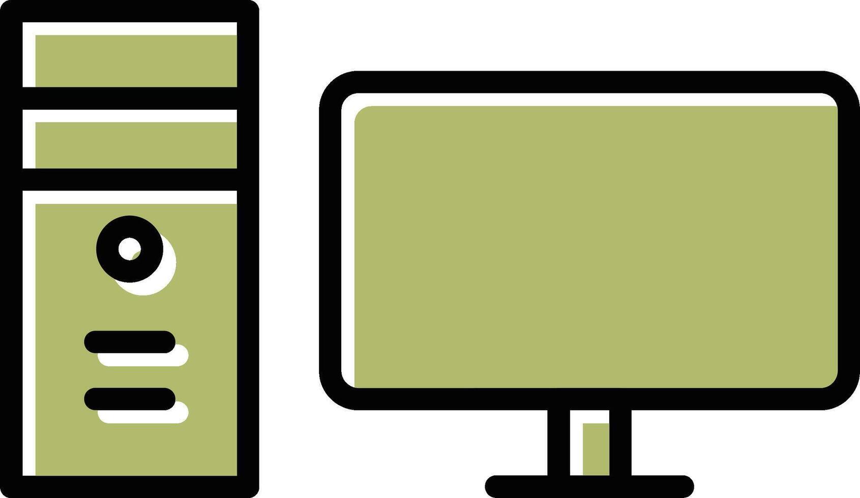 Desktop Vector Icon