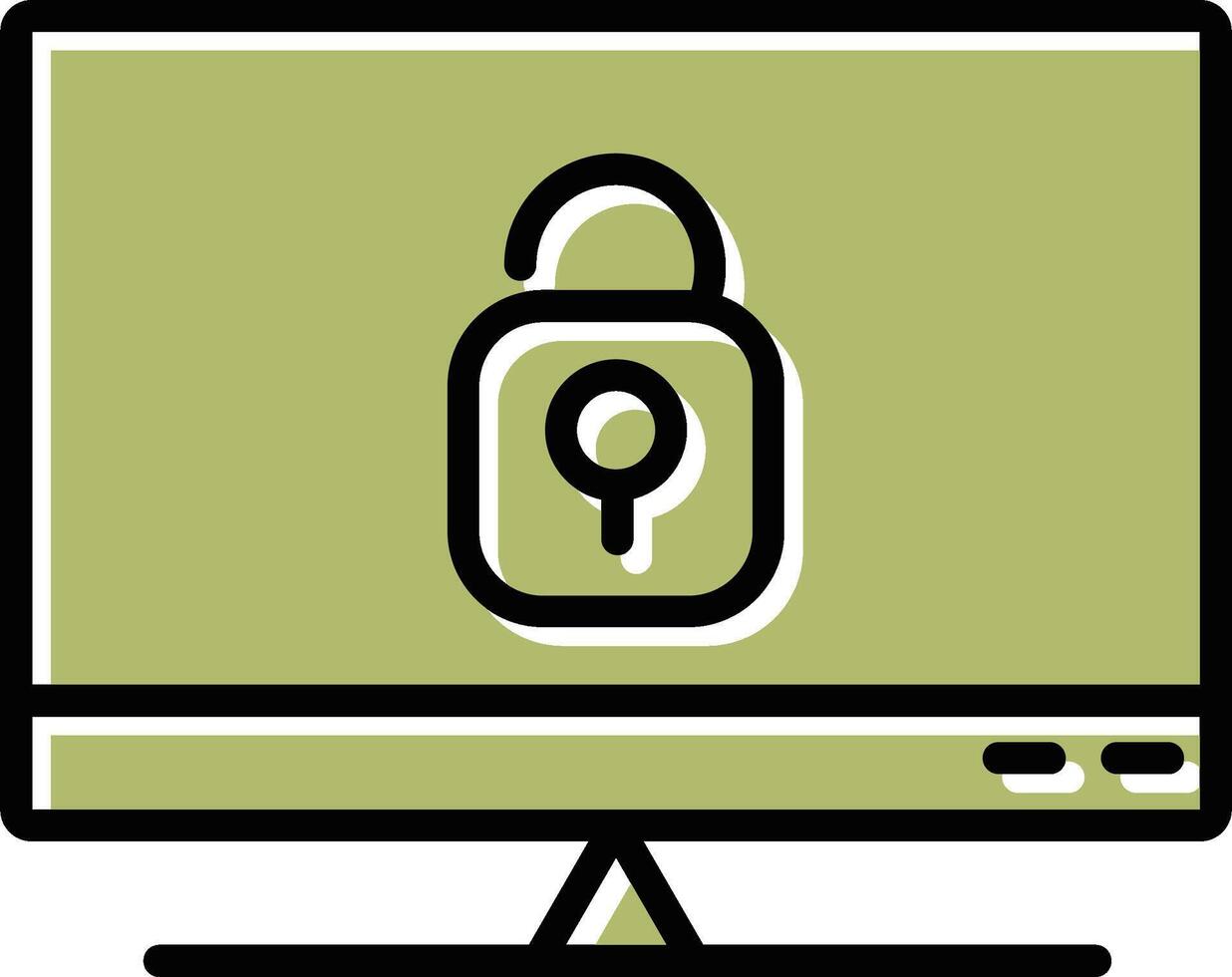 Closed Access Vector Icon