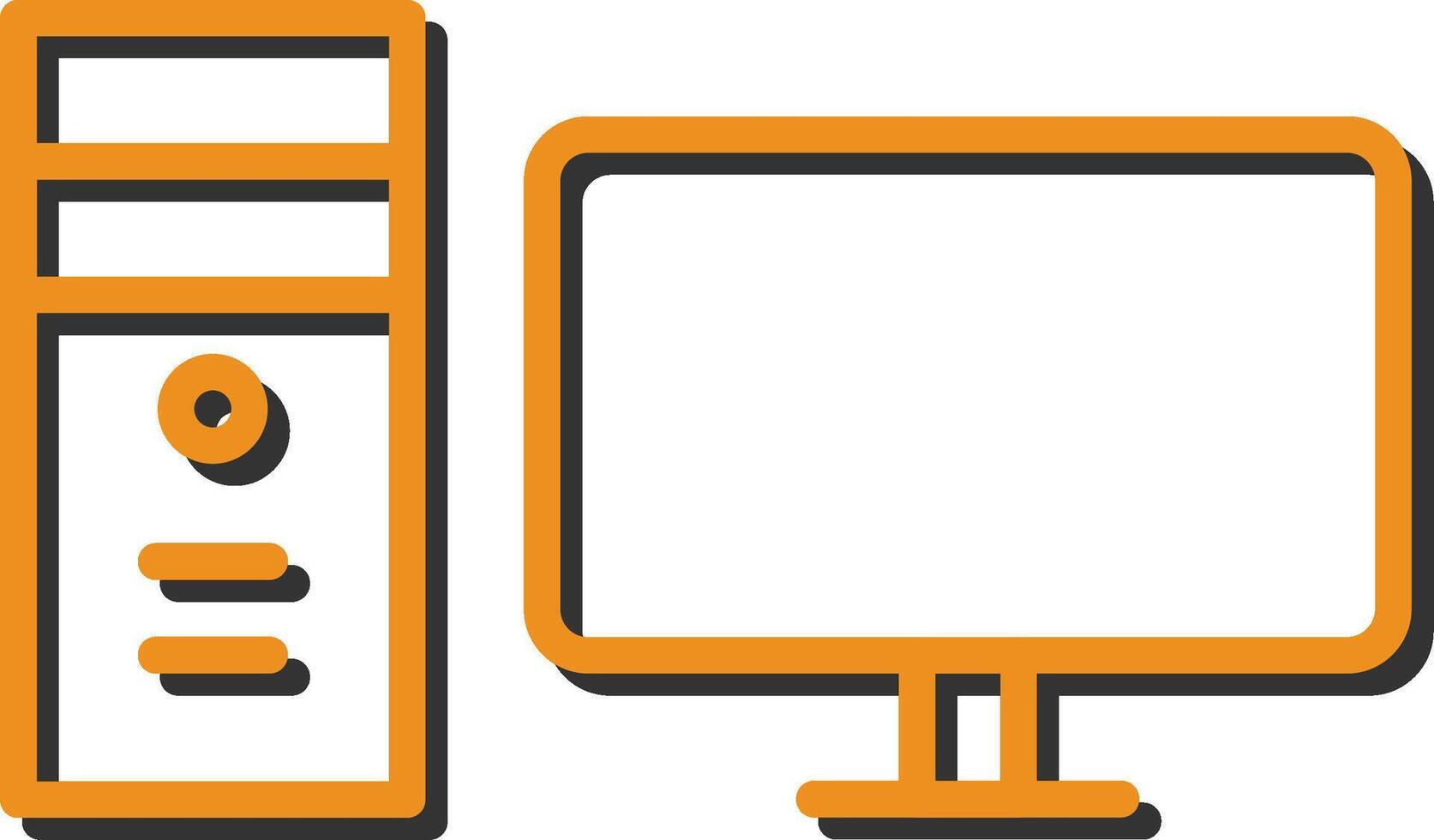 Desktop Vector Icon 41788622 Vector Art at Vecteezy