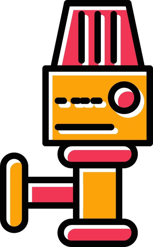 Thermostatic Head Vector Icon