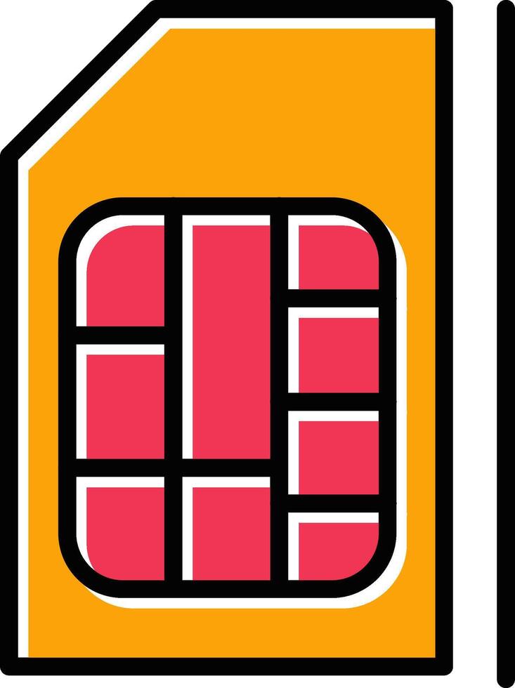 SIM Card Vector Icon