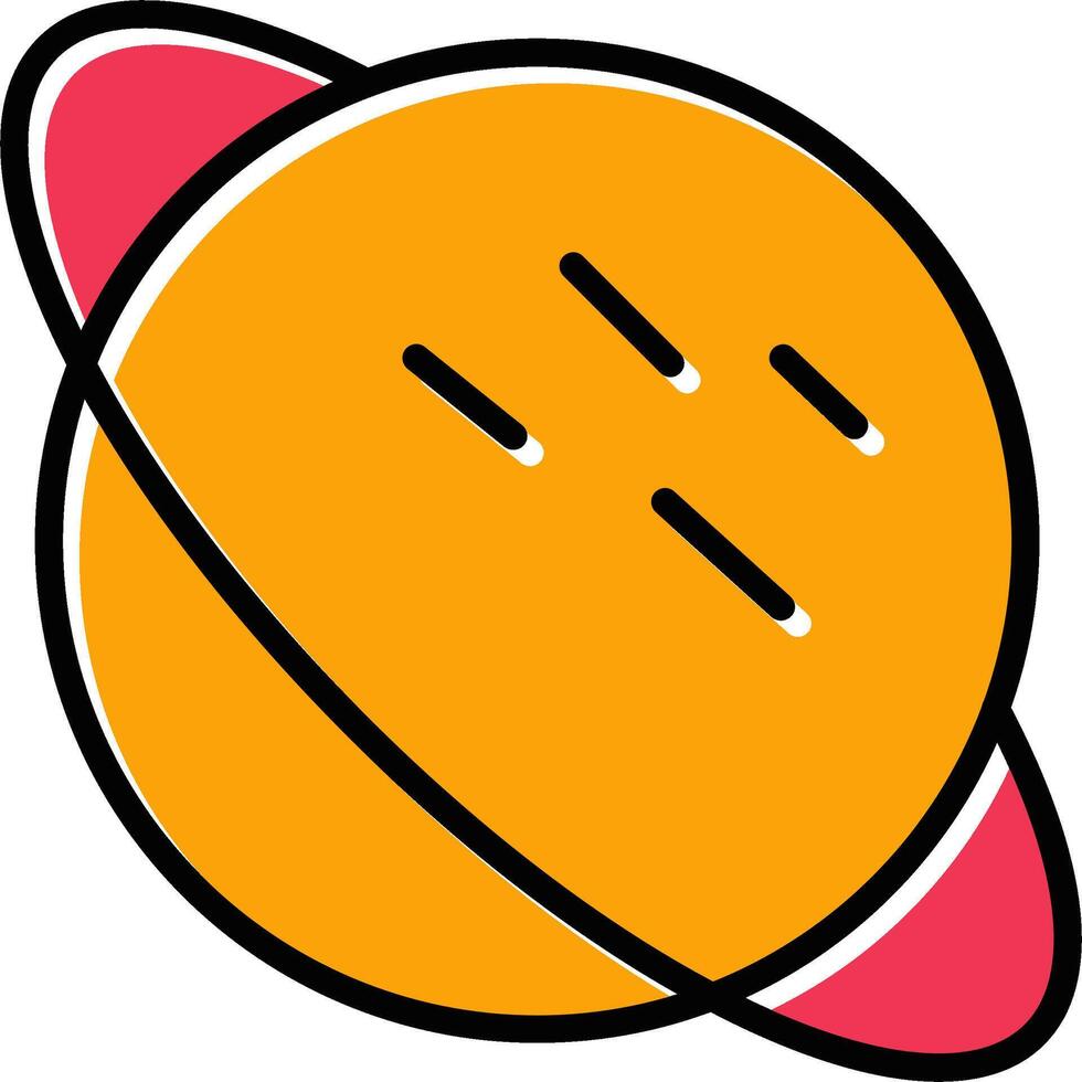 Saturn Vector Icon