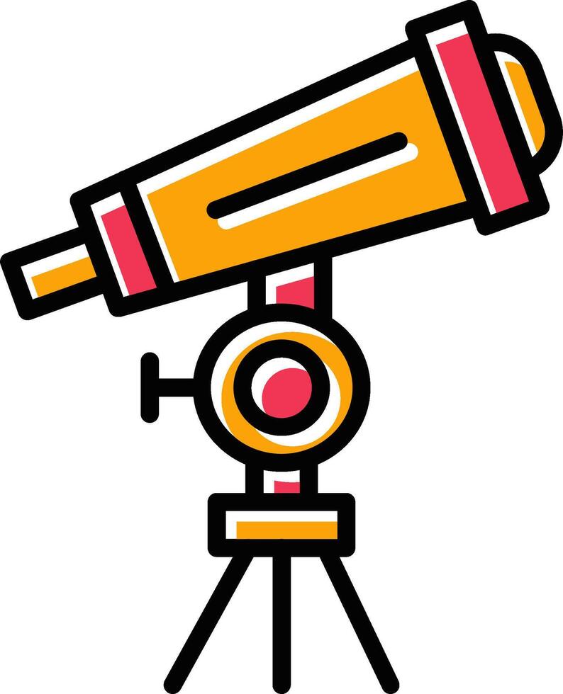 Telescope Vector Icon