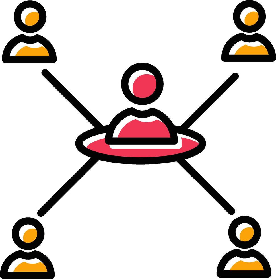 Team Work Vector Icon
