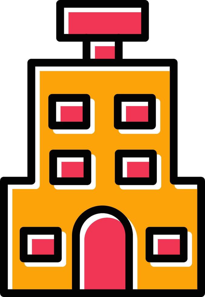 Hostel Vector Icon