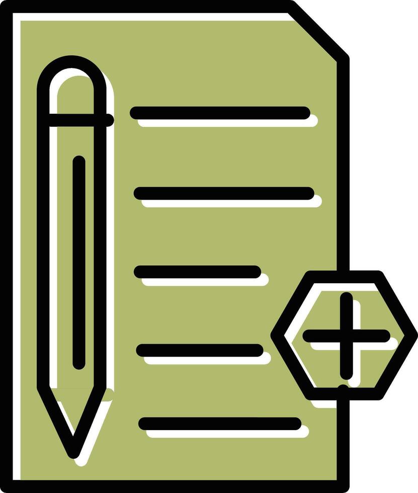 Medical Documents Vector Icon