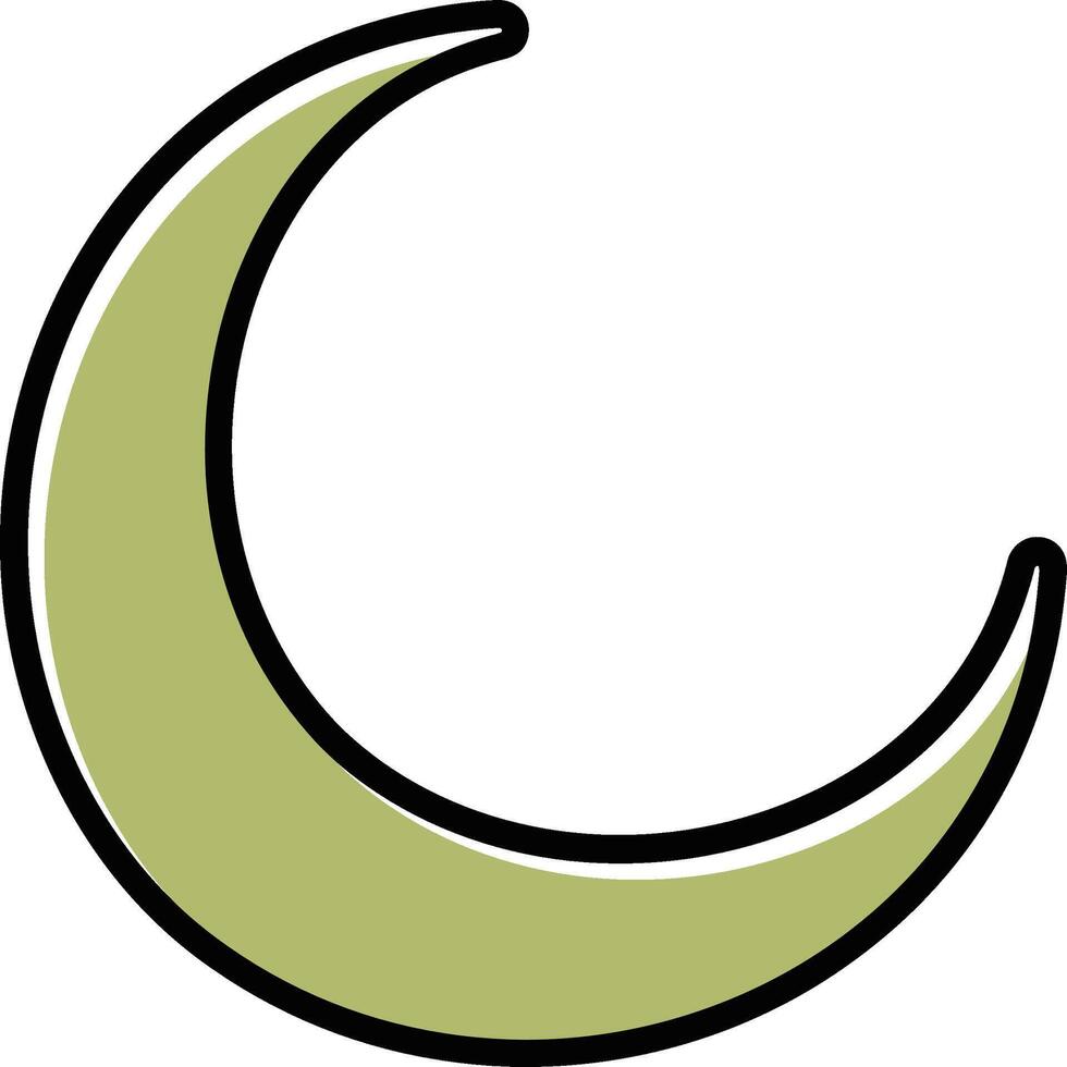 New Moon Vector Icon