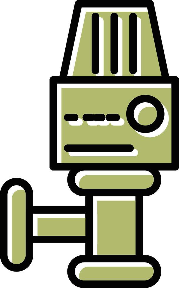 Thermostatic Head Vector Icon