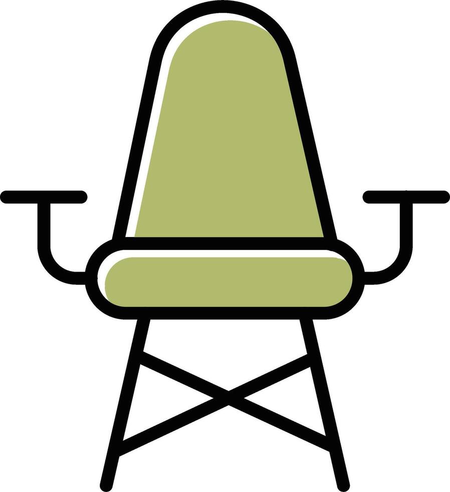 Stylish Chair Vector Icon