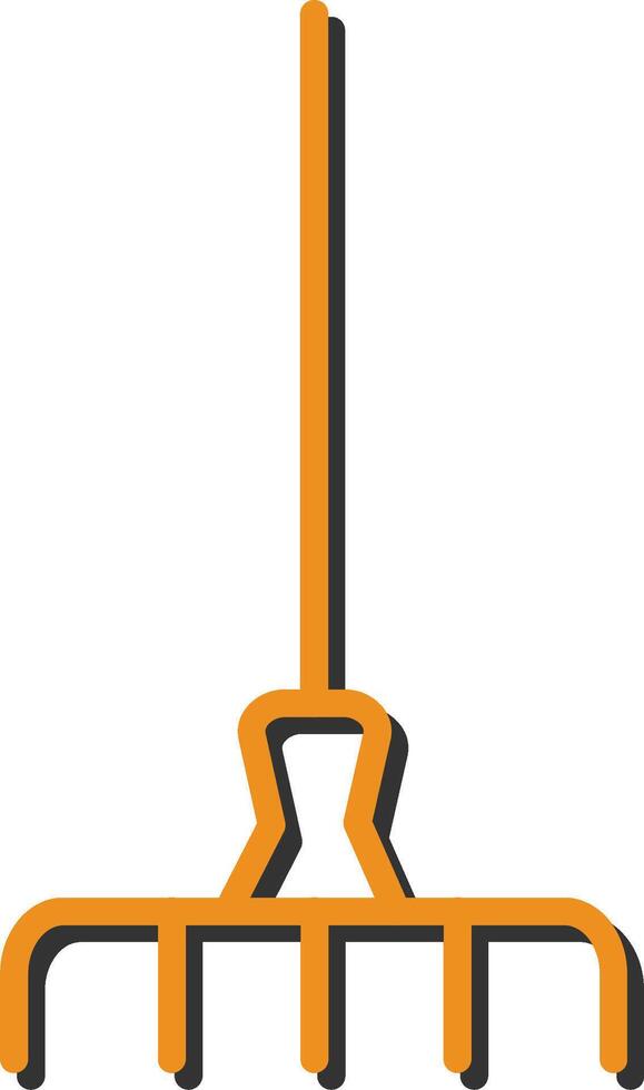 Gardening Fork Vector Icon