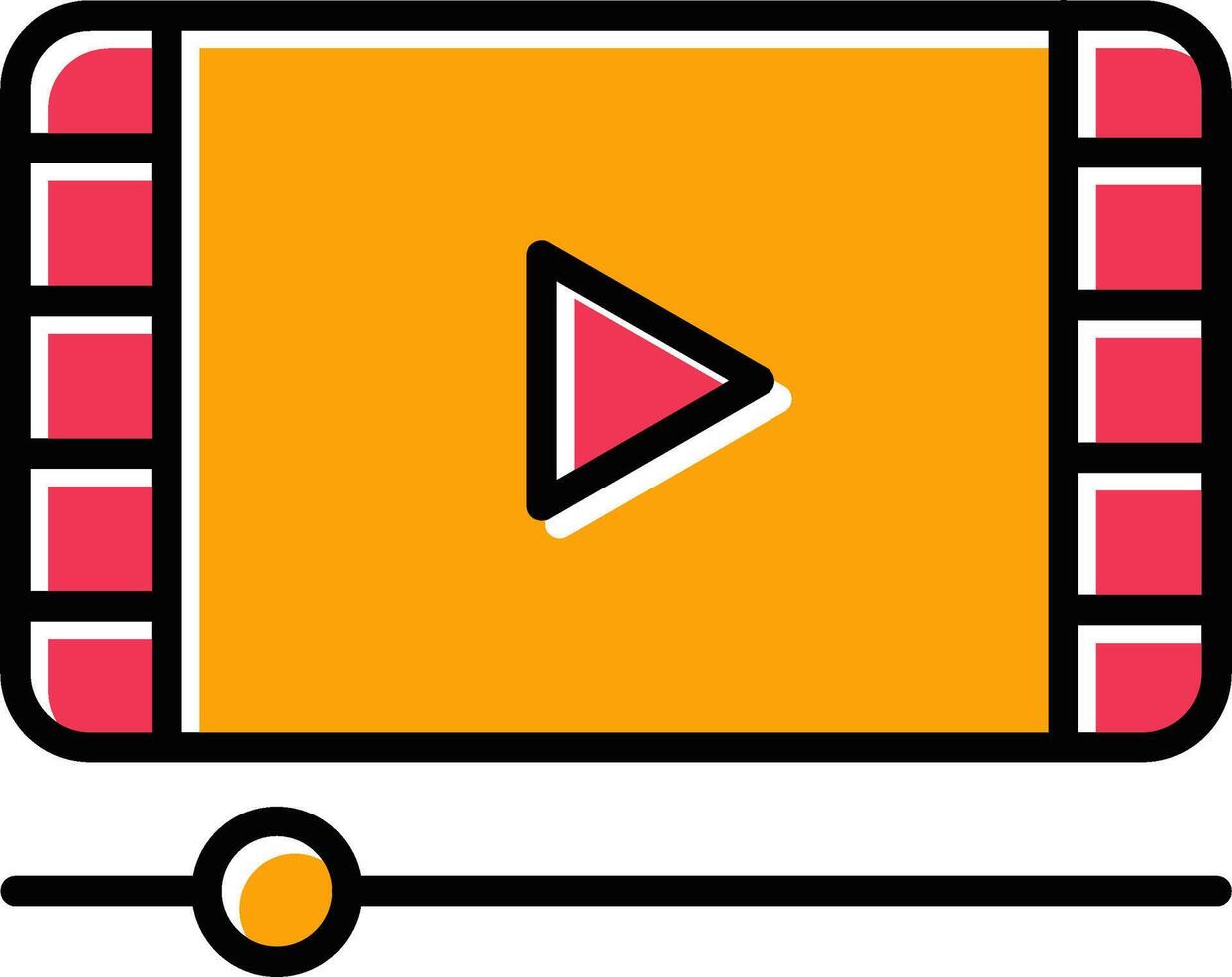 Video and Animation Vector Icon