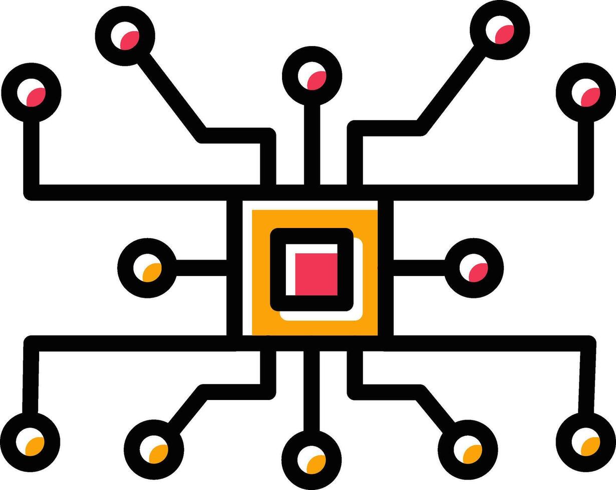 Circuit Vector Icon