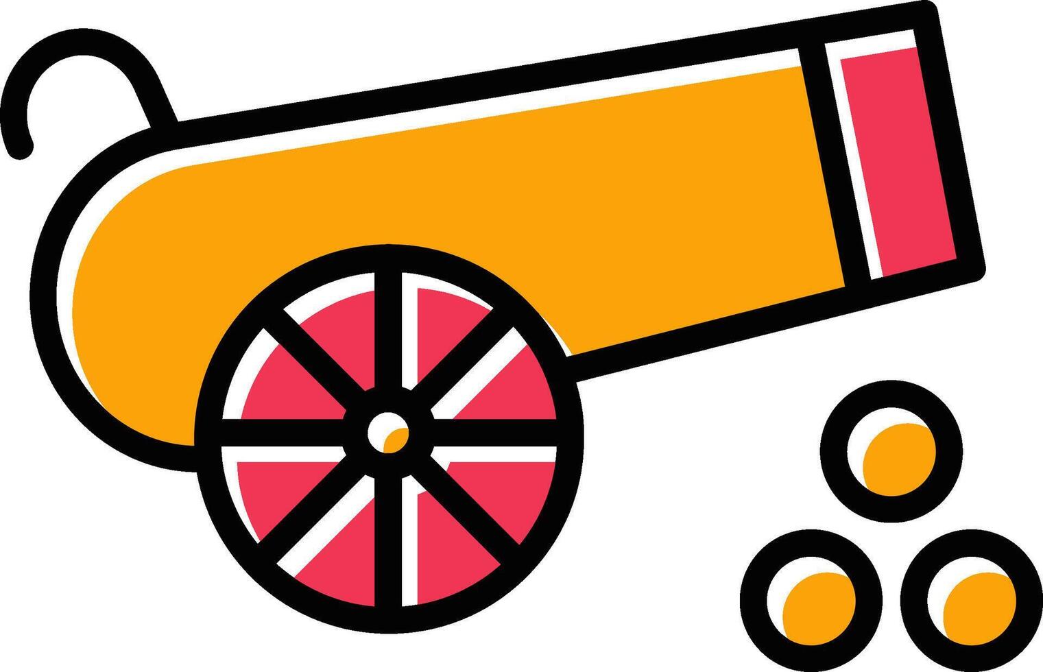 Cannon Balls Vector Icon
