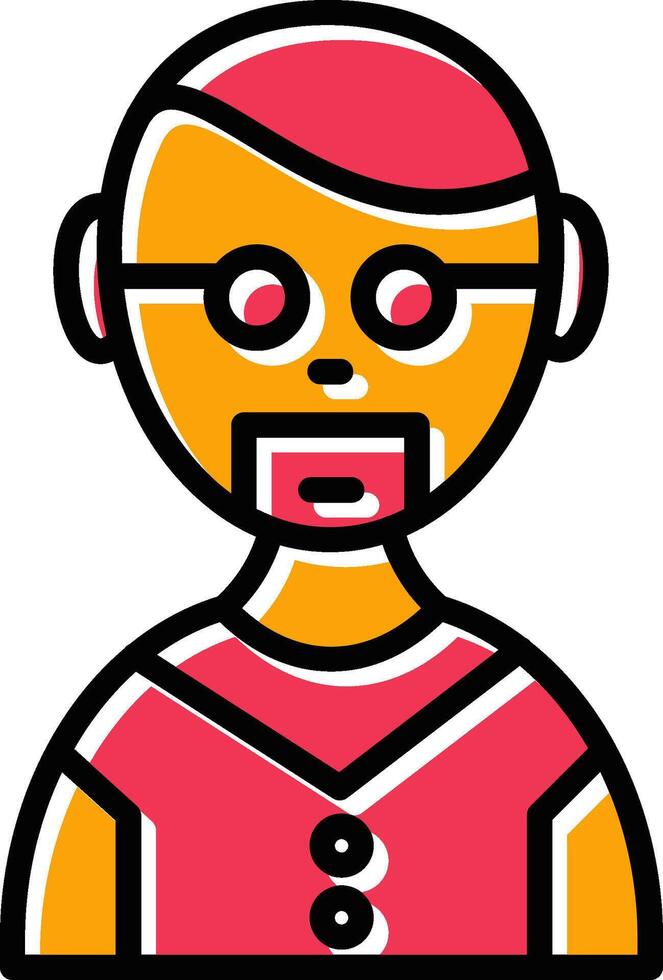 Male Professor Vector Icon