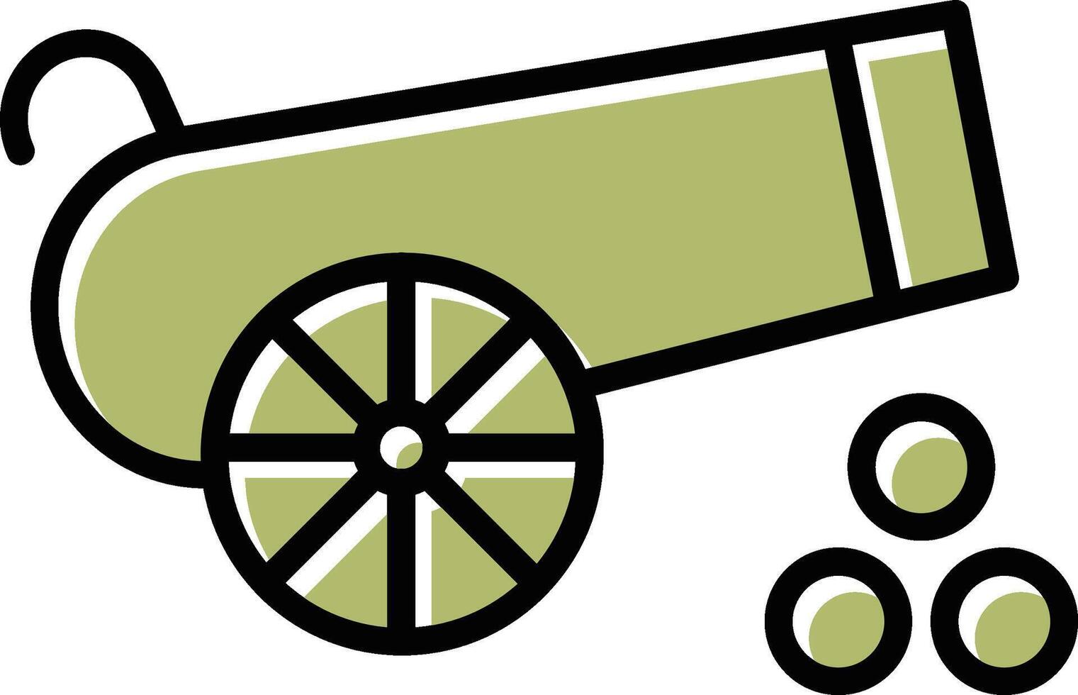 Cannon Balls Vector Icon