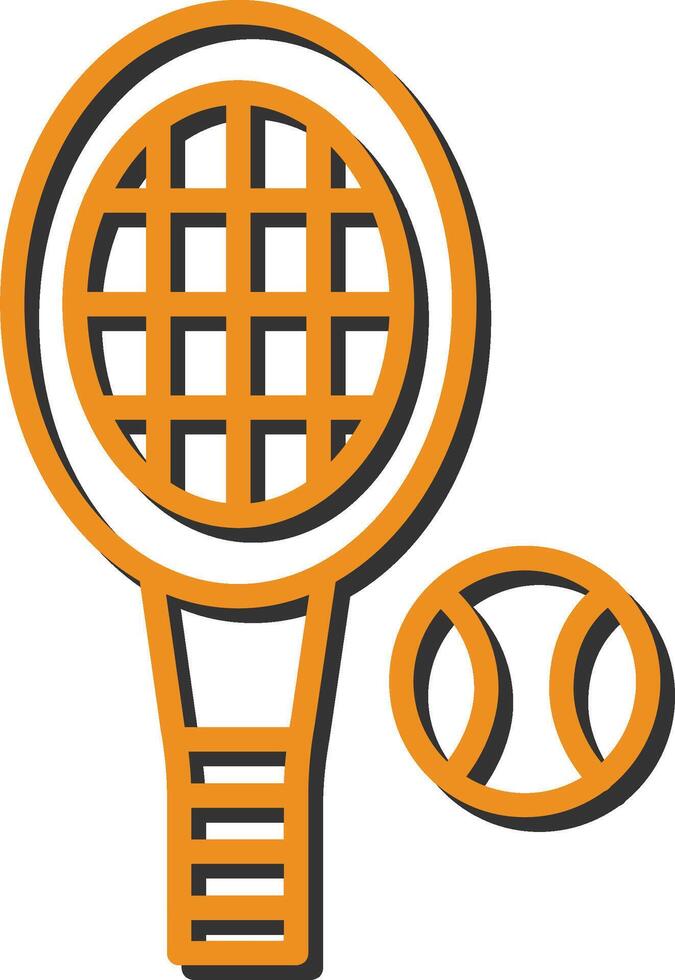 Racket Vector Icon