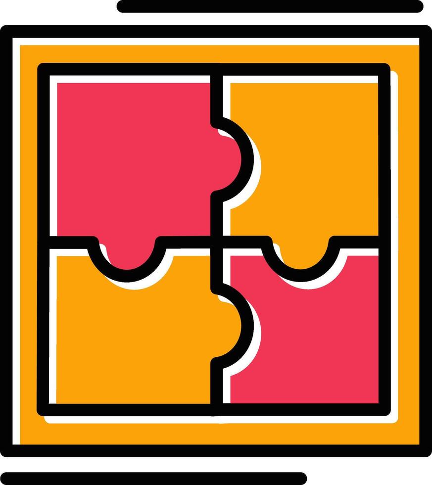 Puzzle Vector Icon