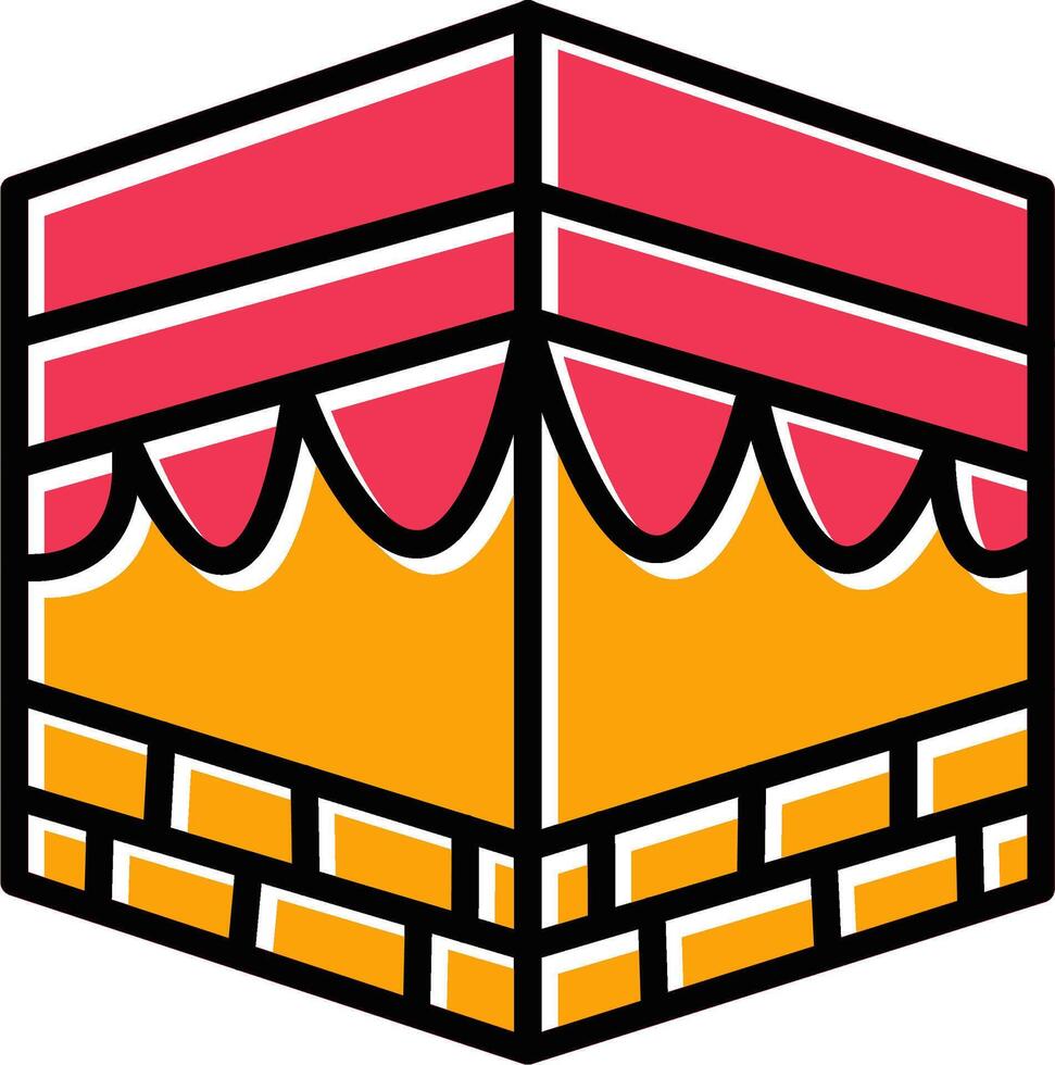 Khana Kaba Vector Icon