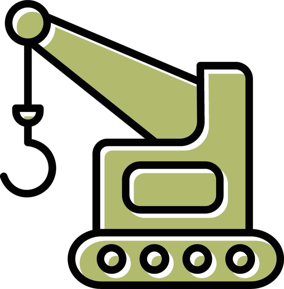 Lifter Crane Vector Icon