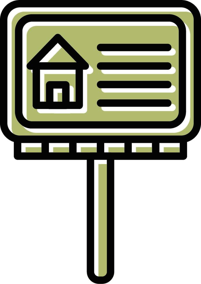 Billboard Vector Icon