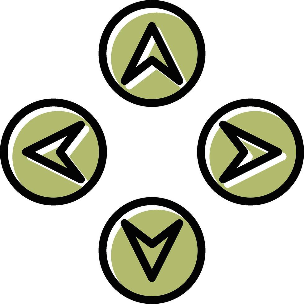 Arrow Directions Vector Icon