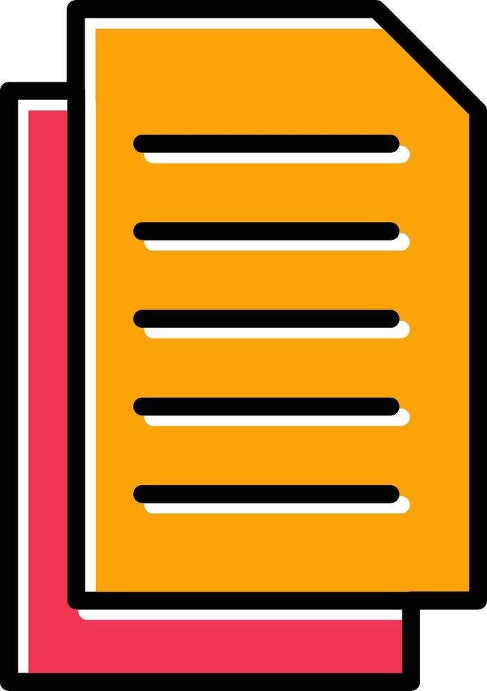 Document Vector Icon